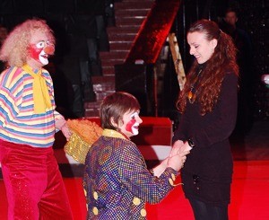 Дмитрий из Днепропетровска признался в любви с циркового манежа 