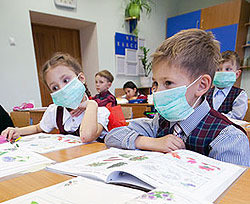 Только резкое потепление может предотвратить эпидемию детского гриппа на Днепропетровщине 