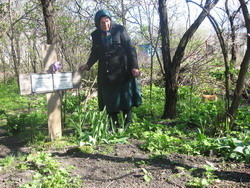 В саду пенсионерки нашли партизанскую могилу 