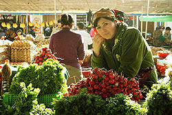 На рынках подешевели овощи и зелень 