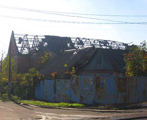  В Днепропетровске сгорел самый крупный в области баптистский храм