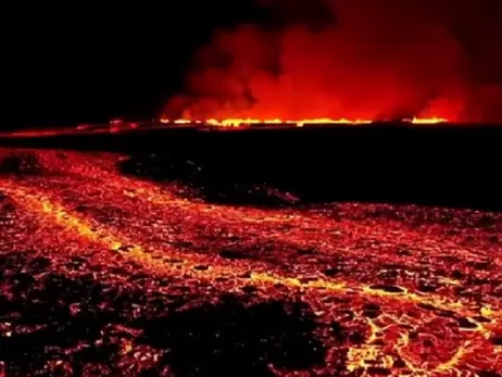Вулкан в Ісландії вивергається вчетверте за три місяці